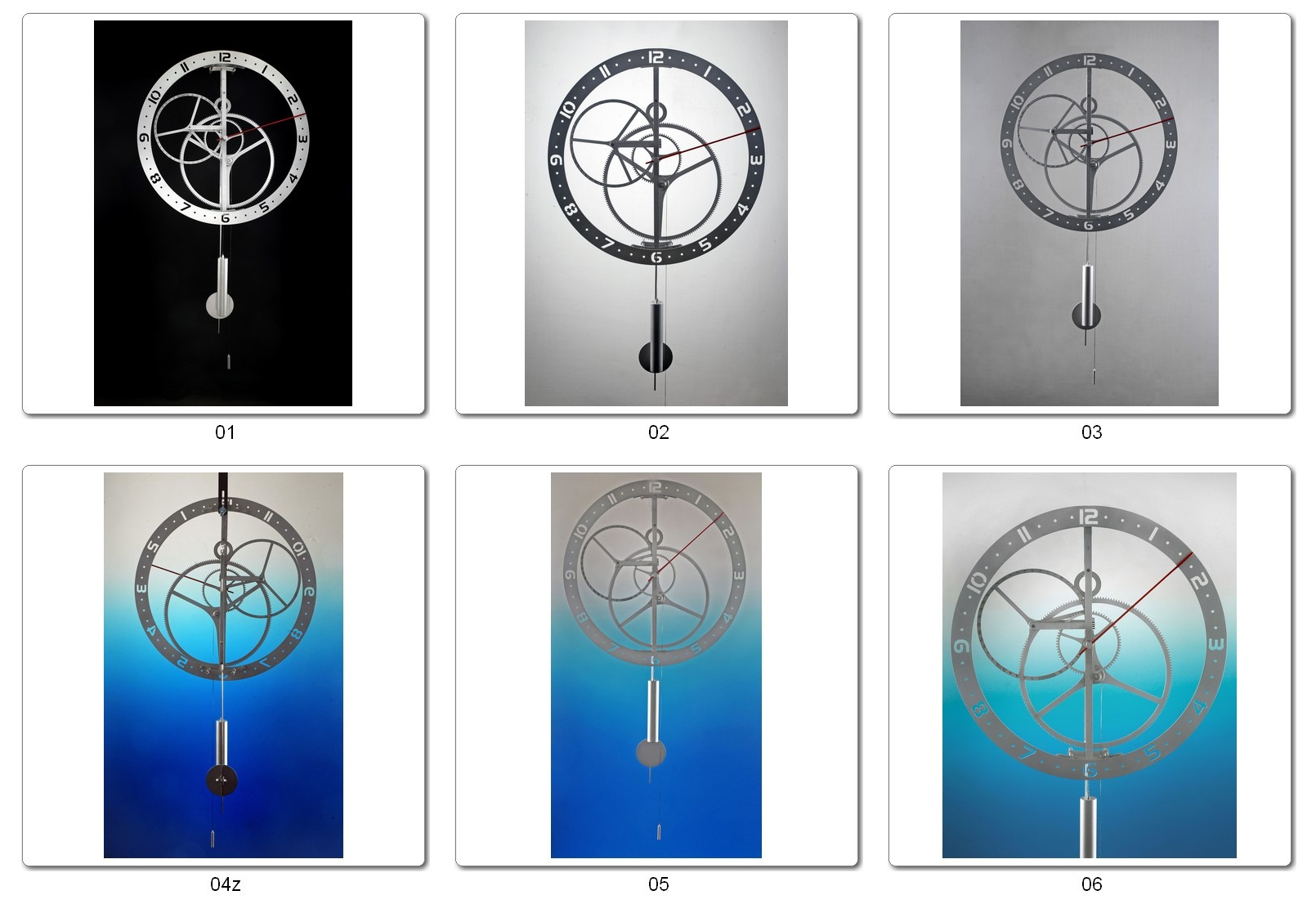 Skeletové designové hodiny Kavalír - krásný doplňek vašeho interiéru.